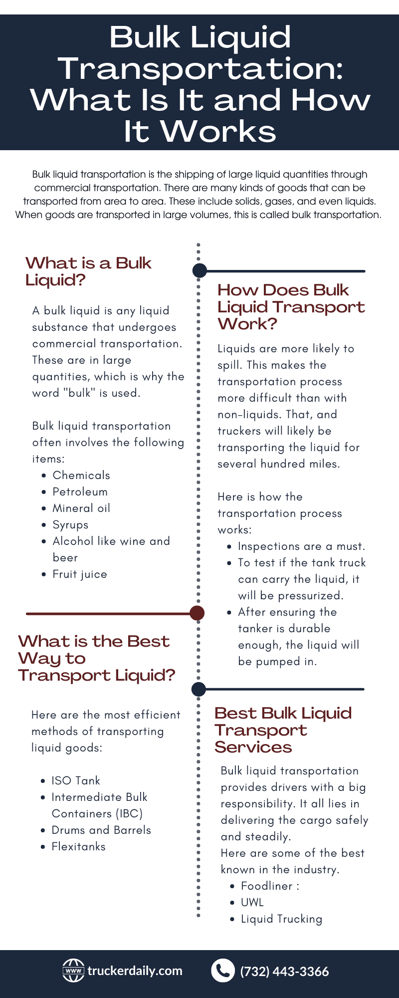 How Does Bulk Liquid Transport Work?