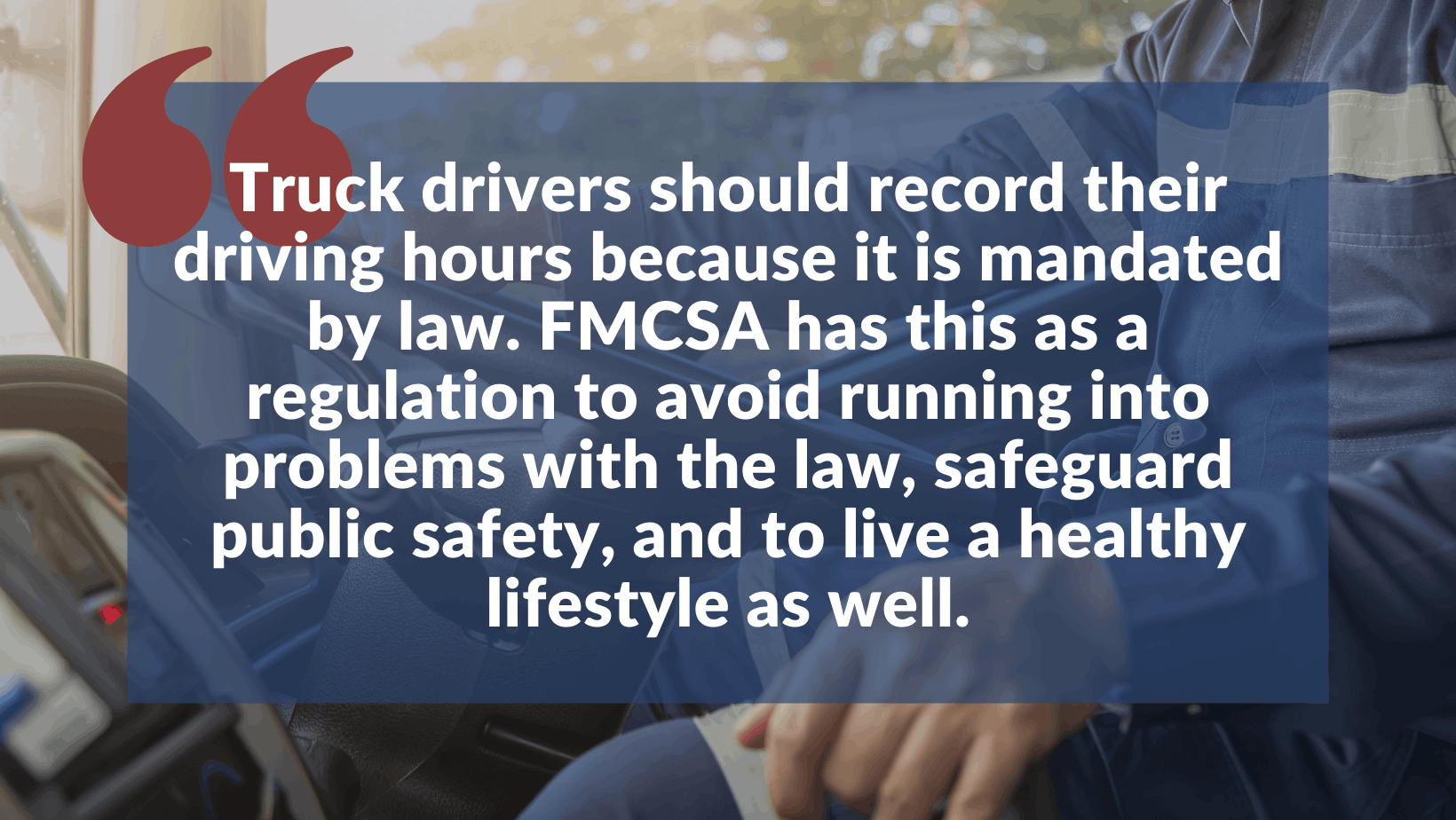 Driving Hours for Truck Drive